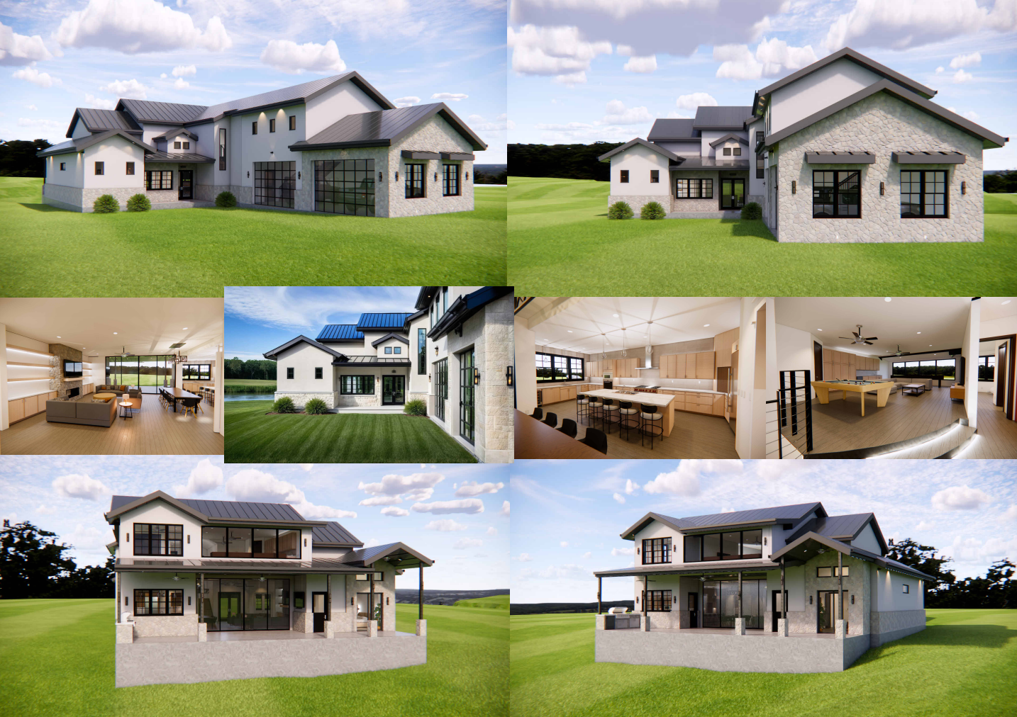 Architectural floor plans
