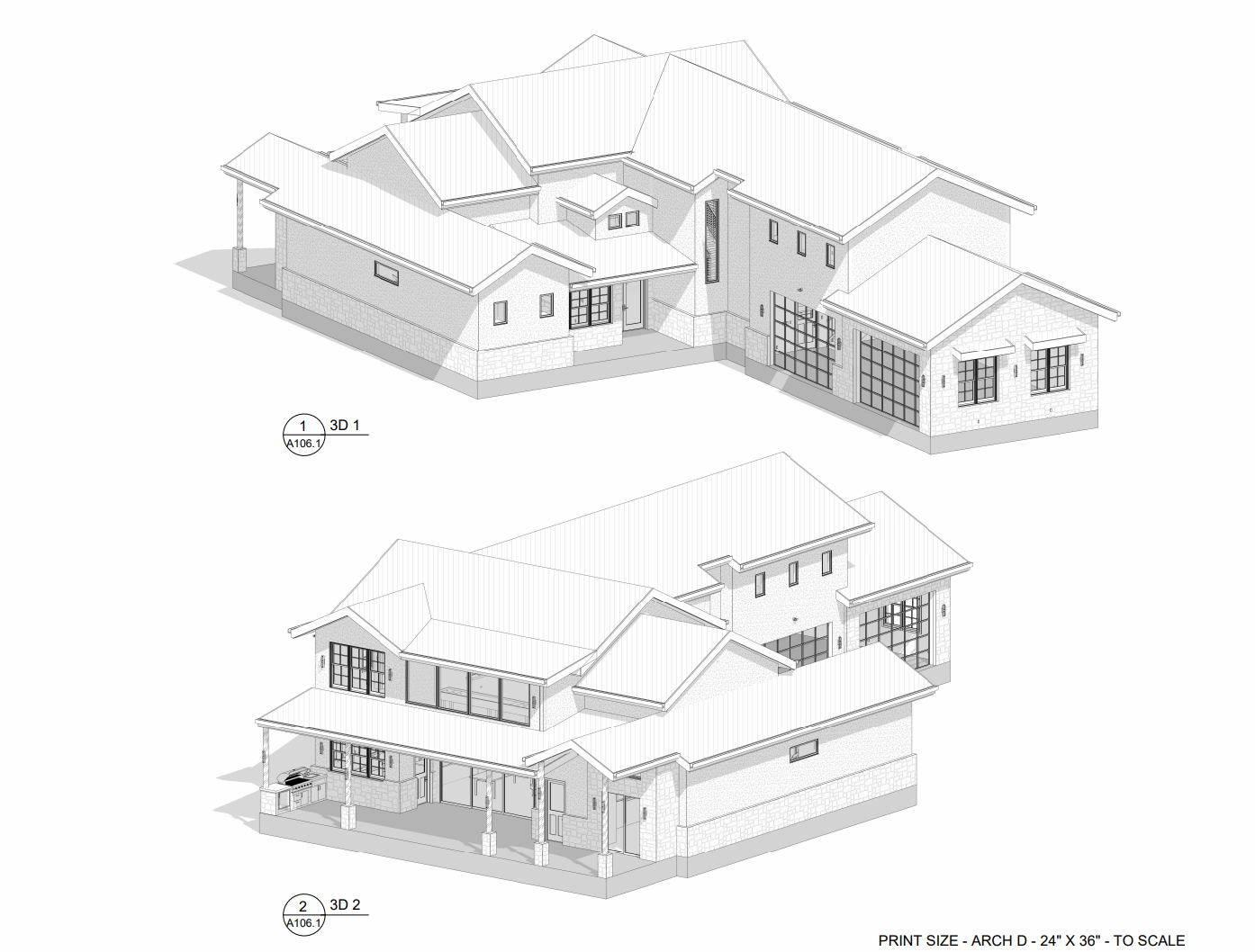 Structural engineering drawings
